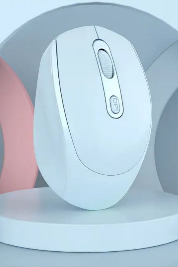 Ap-332 2in1 Bluetooth Ve 2.4ghz Şarjlı Type-c Girişli Mavi Bluetooth Kablosuz Mouse - 2