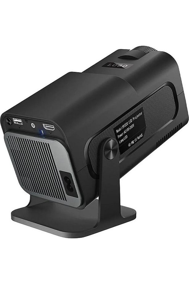 HY320 Mini 4K LED Wifi+Android Işletim Sistemli Taşınabilir Akıllı Projeksiyon - 3