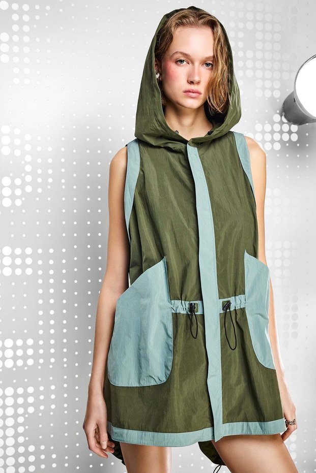 Women's Khaki Jacket 15227