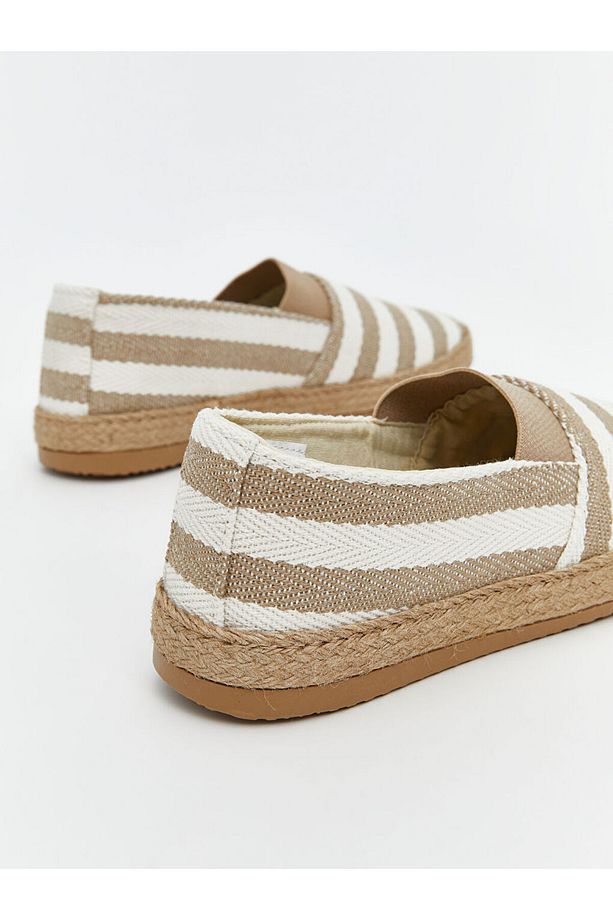 LCW STEPS Bej Hasır Tabanlı Erkek Espadril Ayakkabı - 5