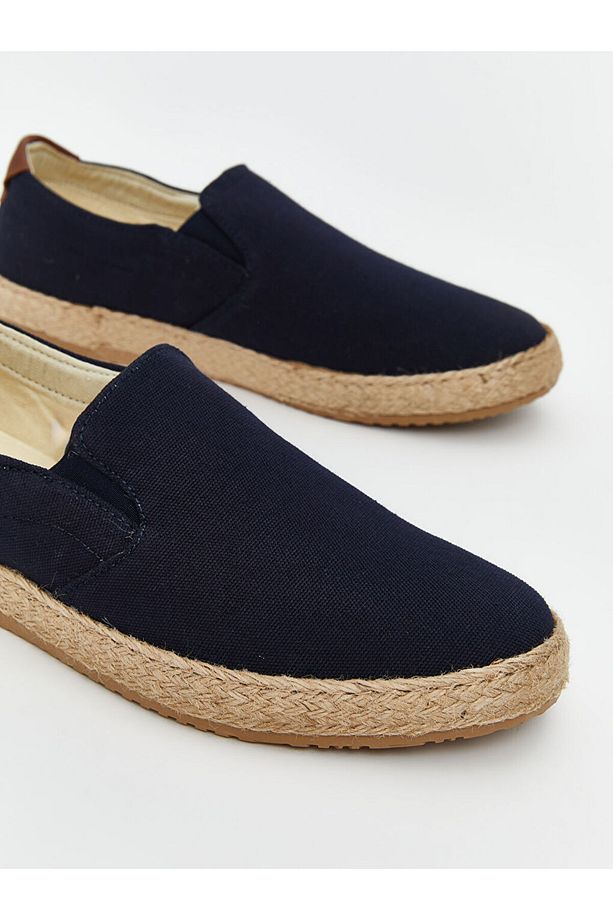 Hasır Tabanlı Erkek Espadril Ayakkabı - 3