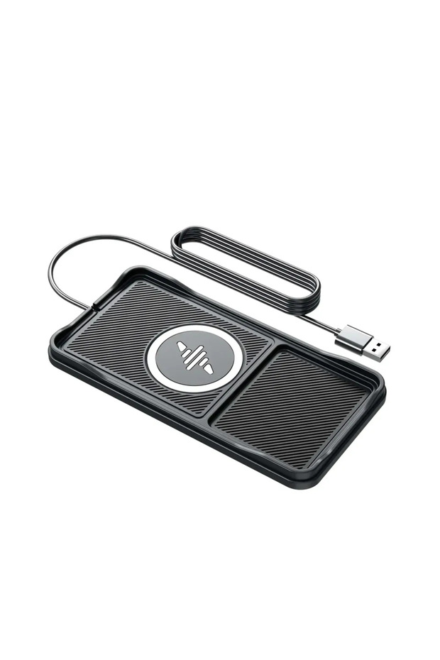 قاعدة شحن لاسلكية للسيارة من VIKEFON مع كابل USB لأجهزة iPhone 16 و 15 و 14 و 13 و 12 Pro Max و AirPods ...