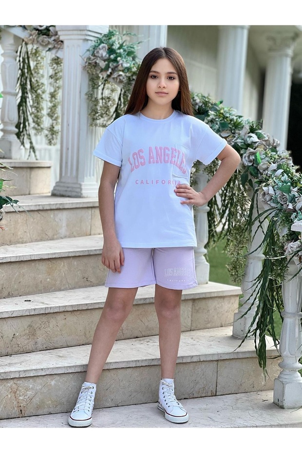 Printed Combed Suit - 1