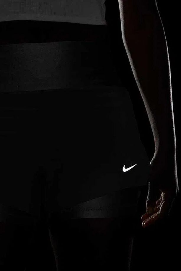 Dri Fit Swift 3in 2n1 Short Kadın Reflektörlü 3 Cepli Taytlı Şort Gri - 3