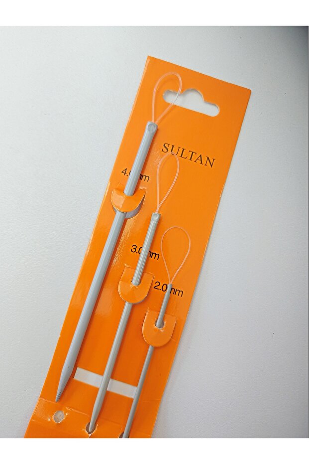 3'lü Mısınalı Yün İğnesi - 1