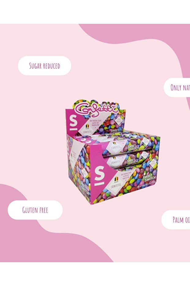 حلوى كونفيتي بلجيكية سويتش 22 جرام - 3