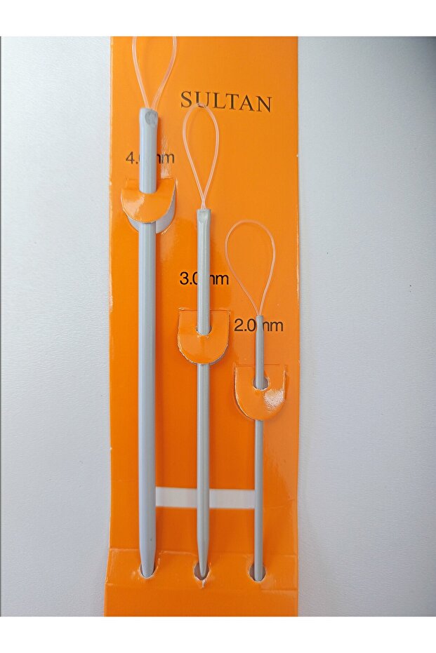 3'lü Mısınalı Yün İğnesi - 2