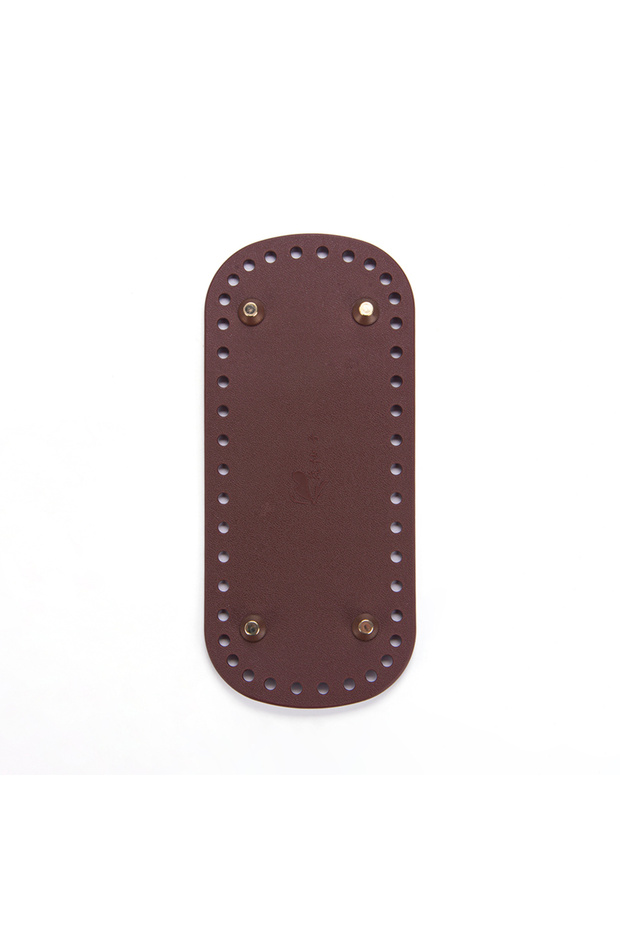 Silicone Bag Base - 18X8 cm - Brown