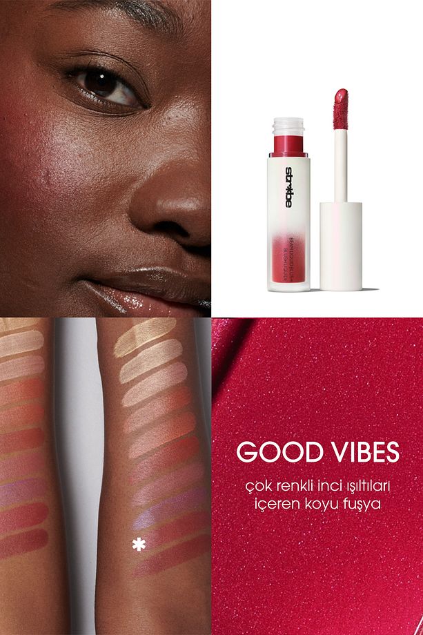 Strobe Beam Işıltılı Çok Amaçlı Likit Allık - Good Vibes 4.3 ml - 3