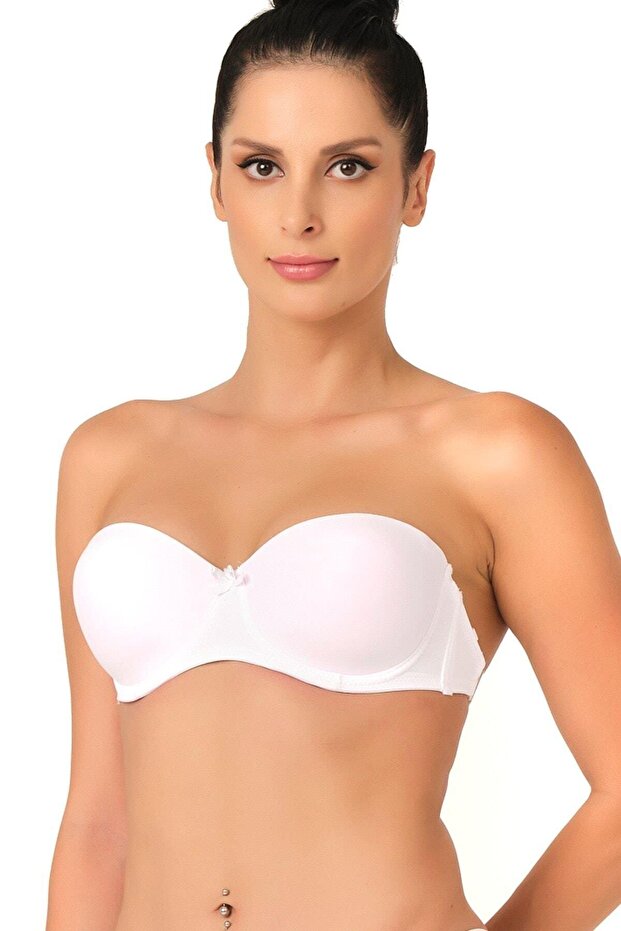 White Mi 701 حمالة صدر شفافة بدون حمالات