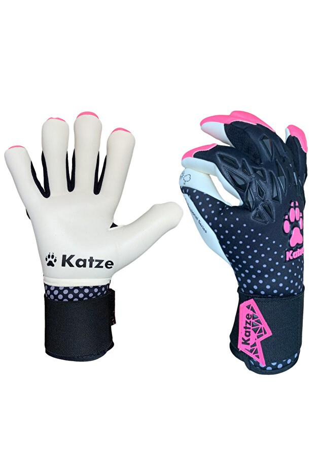 Eagle Kaleci Eldiveni Siyah Pembe - 4