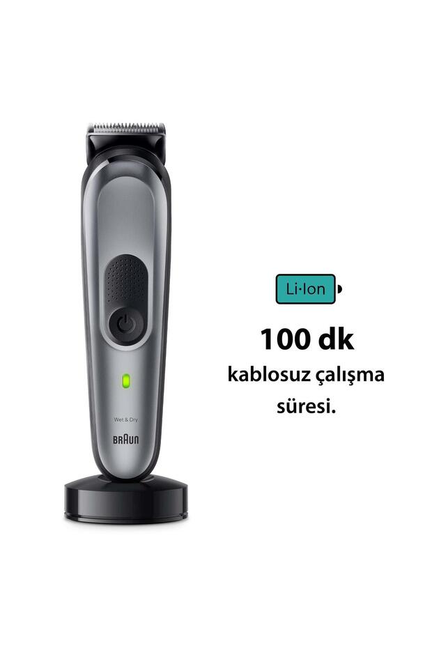 Series 7 Mgk7420 Hepsi Bir Arada Şekillendirme Seti, 10’u 1 Arada Erkek Bakım Kiti - 5