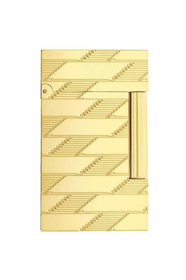 Line 2 Cling 1872 Monogram Gold Puro Çakmağı 16178 - 1