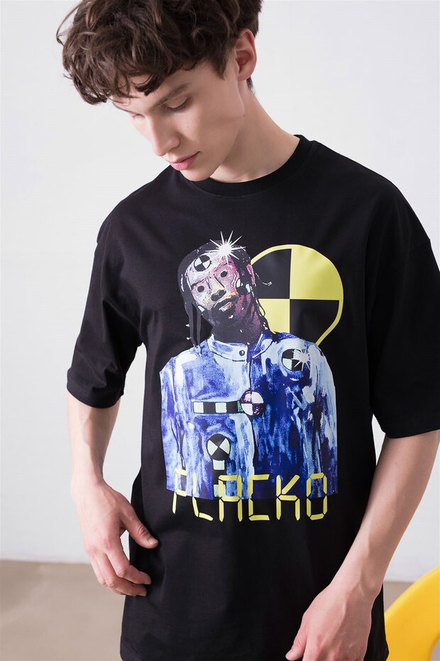 Unisex Flacko Asap Rocky Black Tshirt