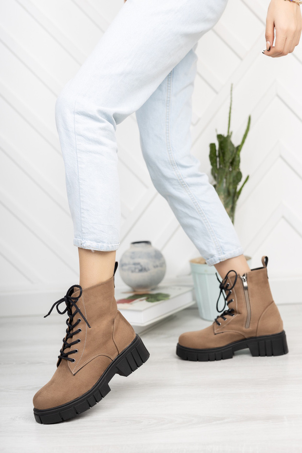 D099 Kadın Bot&bootie Postal Bot - 6