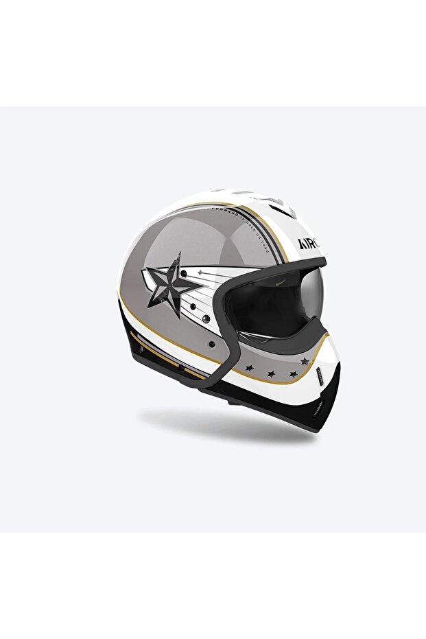 J 110 Command Gold Glıtter Kask - 3