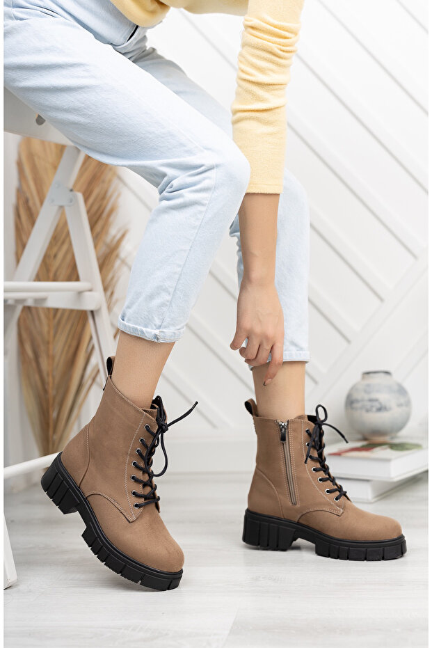 D099 Kadın Bot&bootie Postal Bot - 1