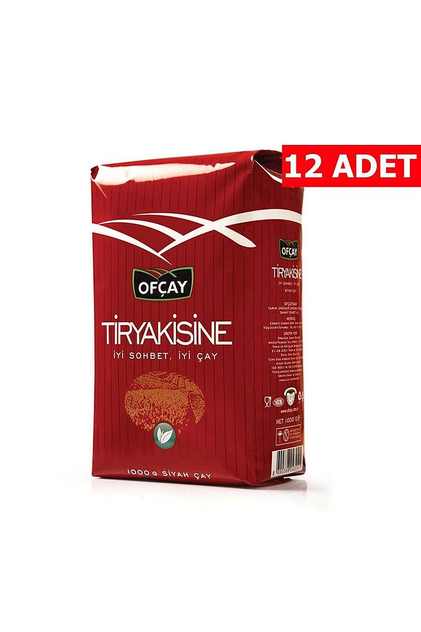 Tiryakisine Siyah Dökme Çay 12 X 1 Kg - 1