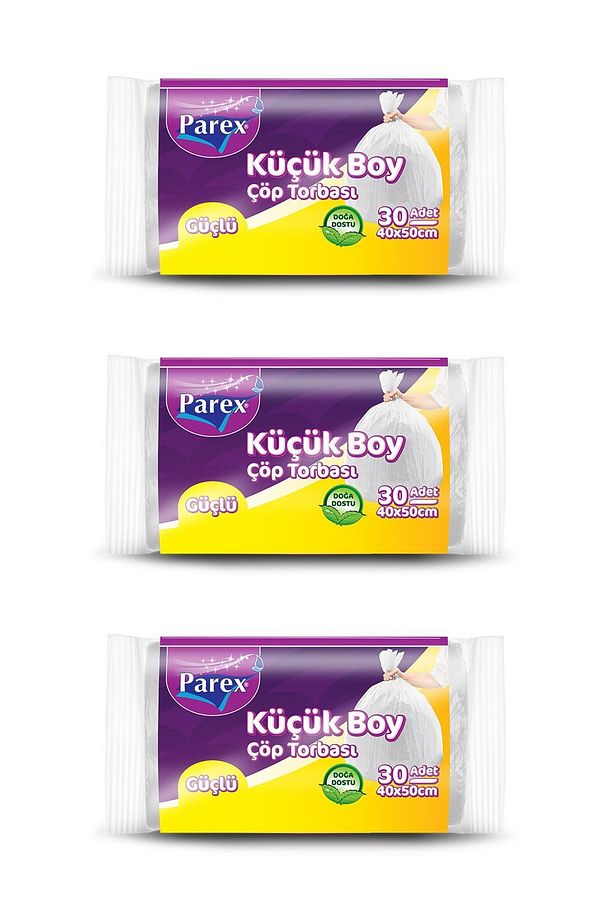 Güçlü Çöp Torbası Mini Boy 3 Adet - 1