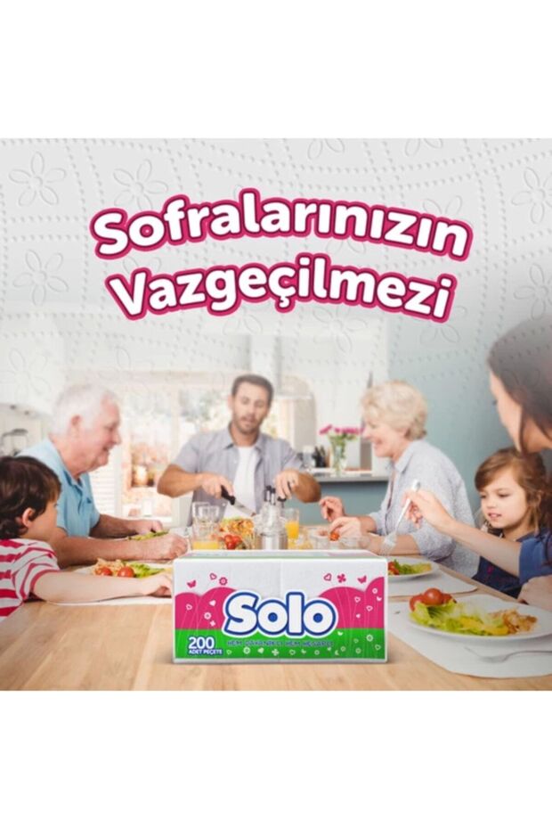 Peçete 200'lü 4 Paket - 5