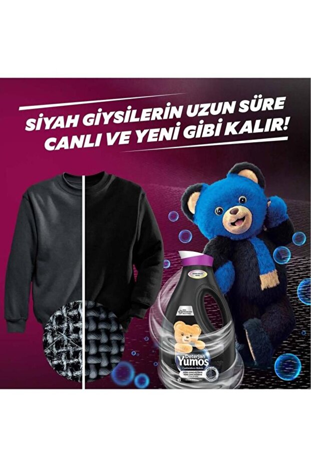 Sıvı Bakım Çamaşır Deterjanı Siyahlar 3 X 1690 ml - 6
