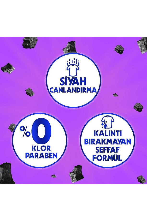 Sıvı Deterjan Kömür Siyahlığı Siyahlar İçin Sıvı Deterjan 3LT - 5