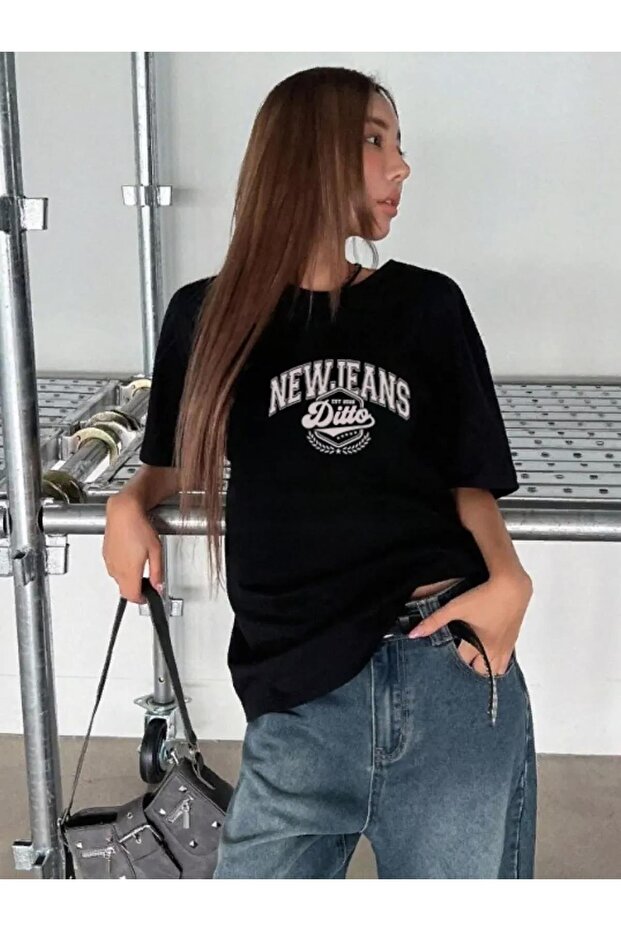 Unisex Ditto Tshirt Siyah - 1