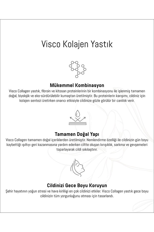 Colmar Visco Kolajen Yastık - Ekru - 4