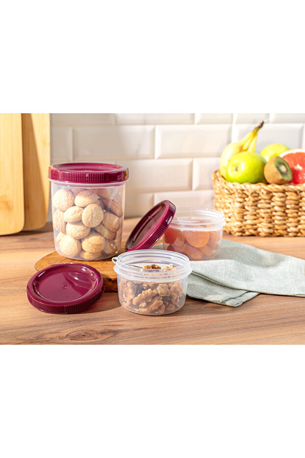 Dieppe 3-Piece Snack Container - 2