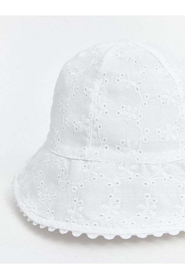 LCW baby  Çiçekli Kız Bebek Bucket Şapka - 3