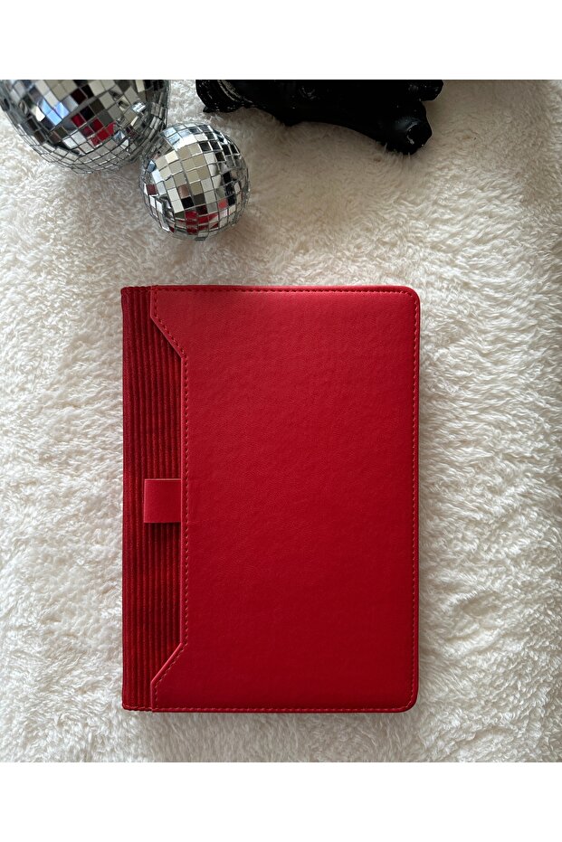 Sert Kapak Cepli Çizgili Defter