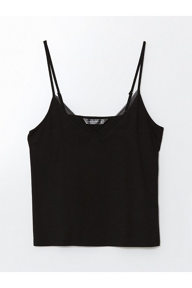 V Yaka Kadın Şortlu Pijama Takımı - 7