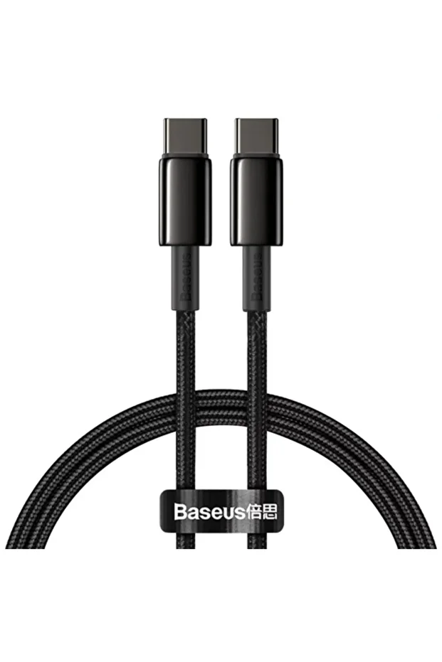 Tungsten Gold Pd 100w 2 Metre Usb C To Usb C Şarj Data Kablosu - 1
