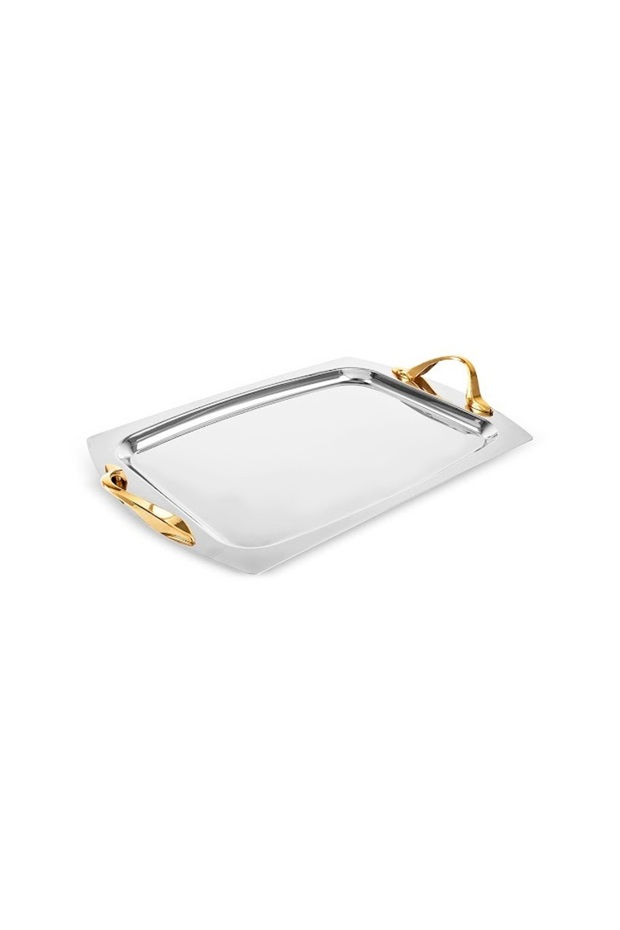 Plata Rectangular Steel Tray 40 cm - 4