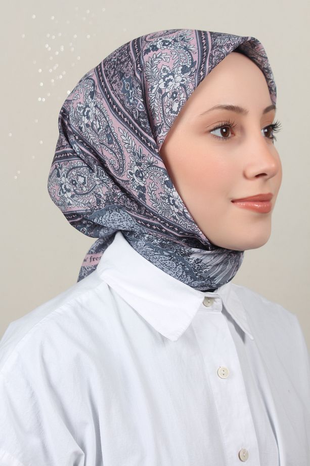 Lux Soft Pamuklu Eşarp 4040-251 - 2