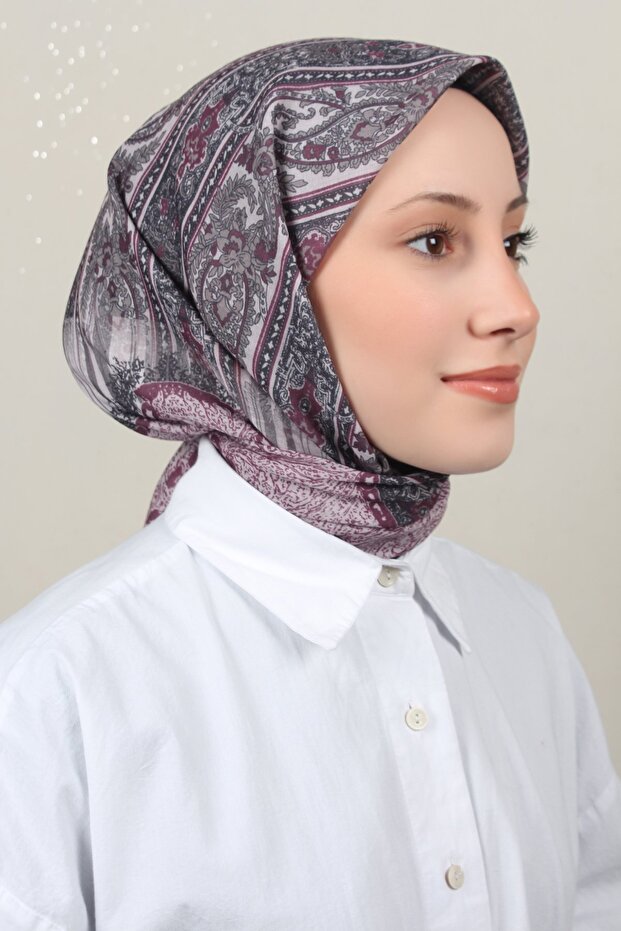 Lux Soft Pamuklu Eşarp 4040-252 - 2