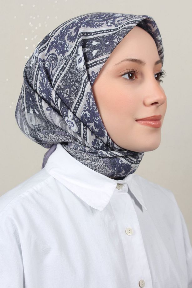 Lux Soft Pamuklu Eşarp 4040-254 - 2