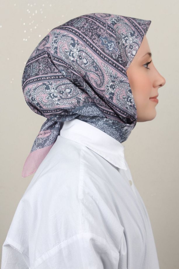 Lux Soft Pamuklu Eşarp 4040-251 - 1