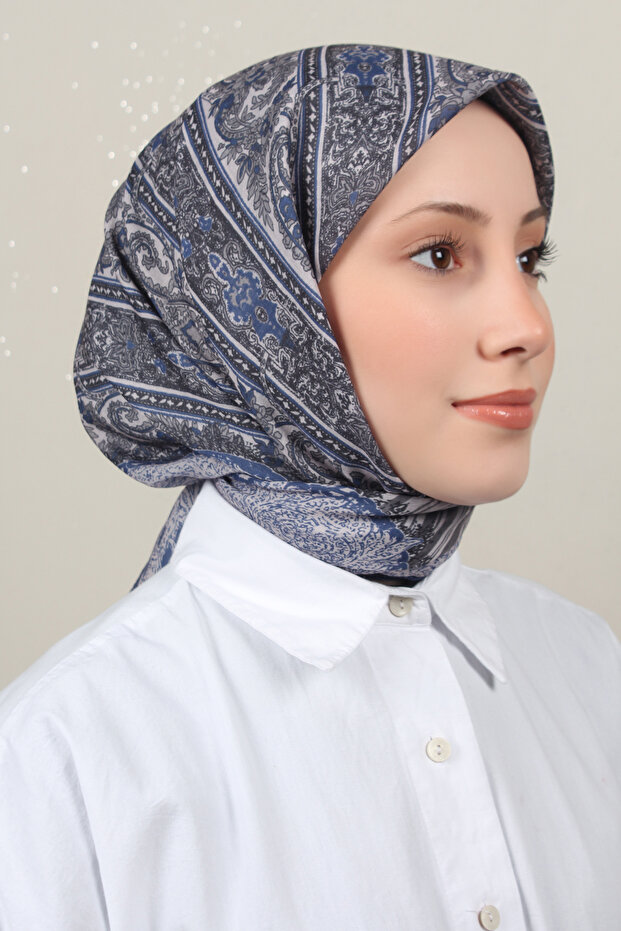 Lux Soft Pamuklu Eşarp 4040-256 - 2