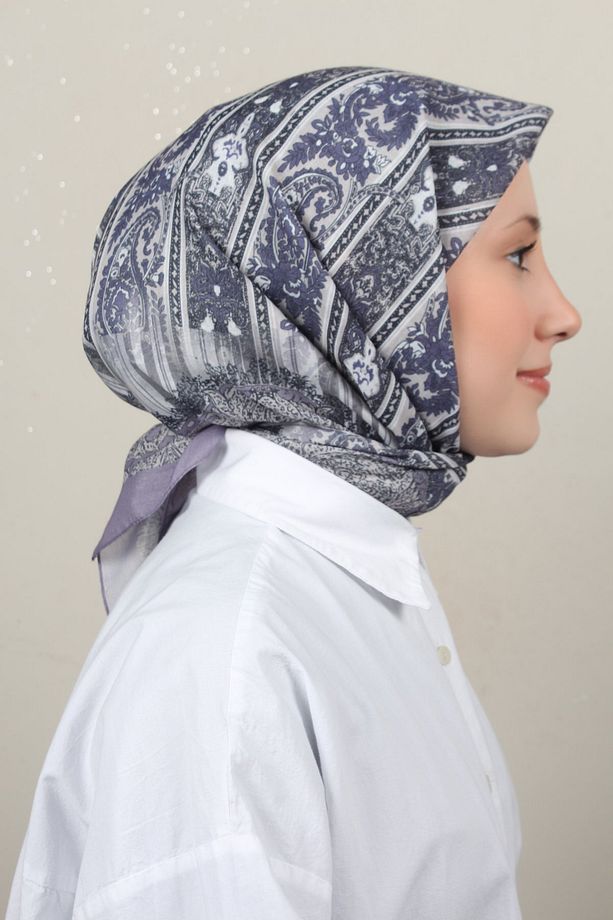 Lux Soft Pamuklu Eşarp 4040-254 - 1