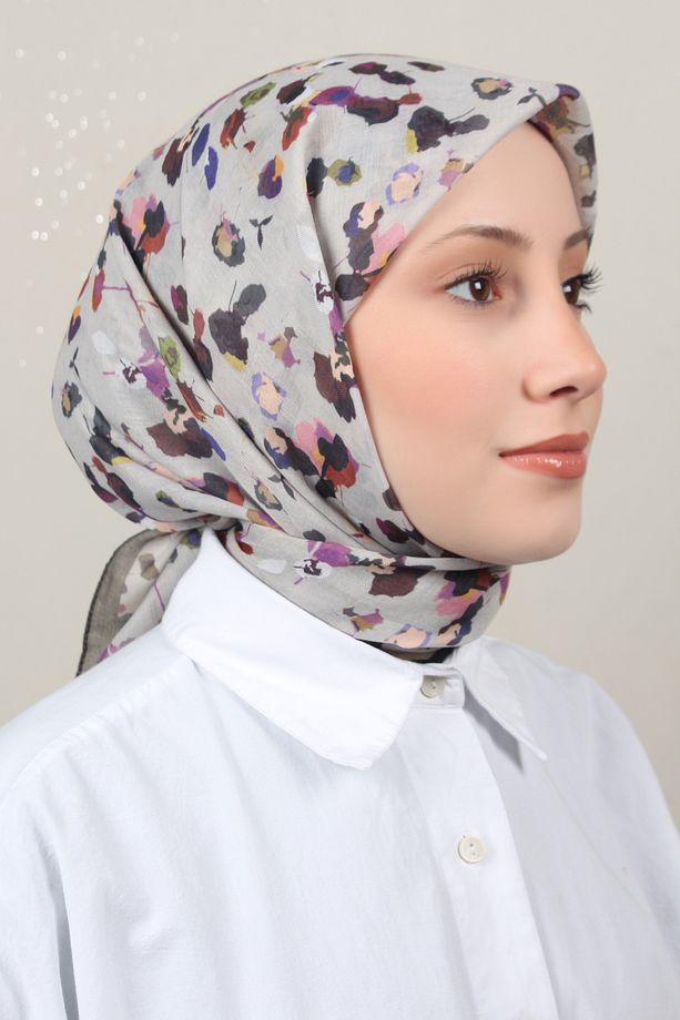 Lux Soft Pamuklu Eşarp 4040-281 - 2