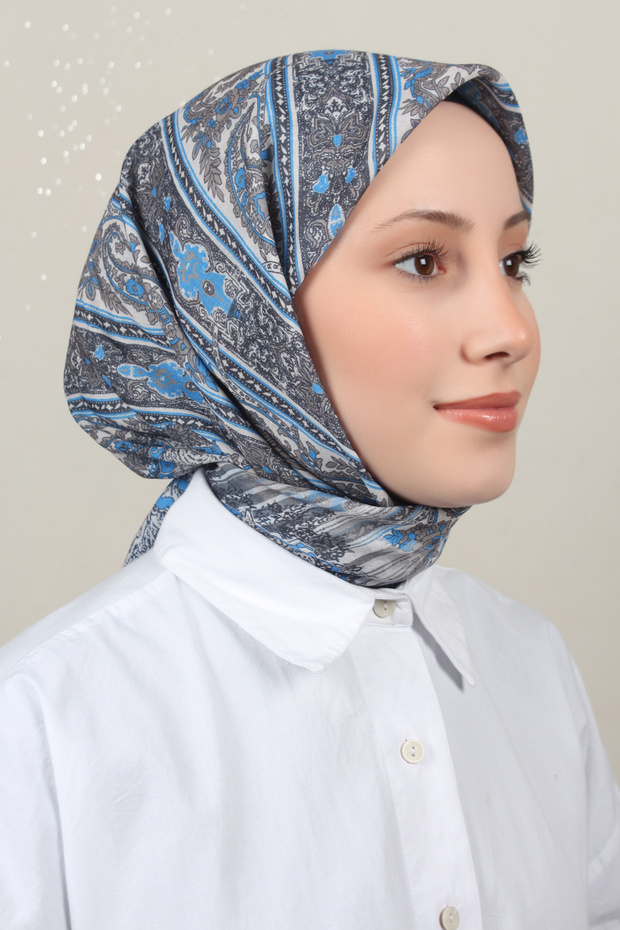 Lux Soft Pamuklu Eşarp 4040-249 - 2