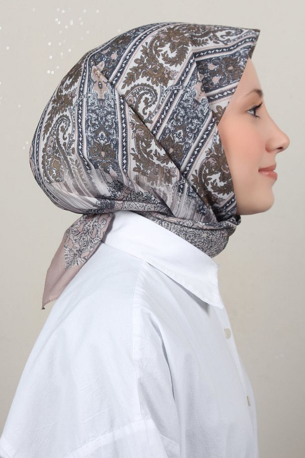 Lux Soft Pamuklu Eşarp 4040-260 - 1