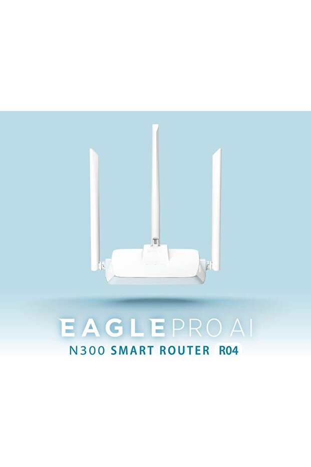 R04 N300 Eagle PRO AI Advance Parental Control Router with Voice Control Assistant (Alexa & G - 3