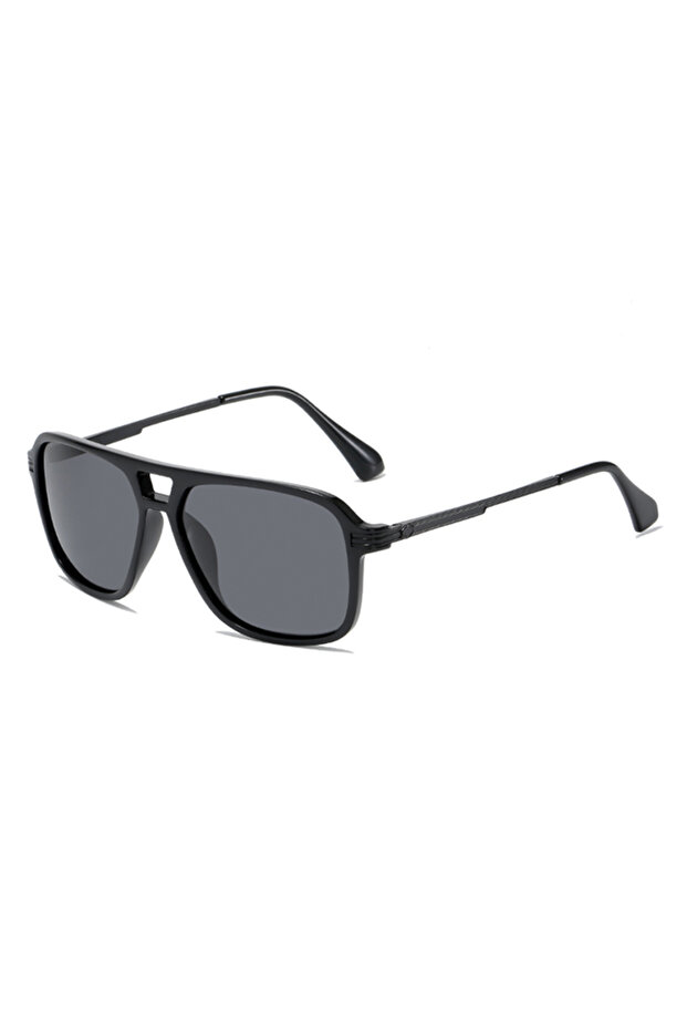 نظارات شمسية TR POLARIZED مربعة للرجال بحماية من الأشعة فوق البنفسجية