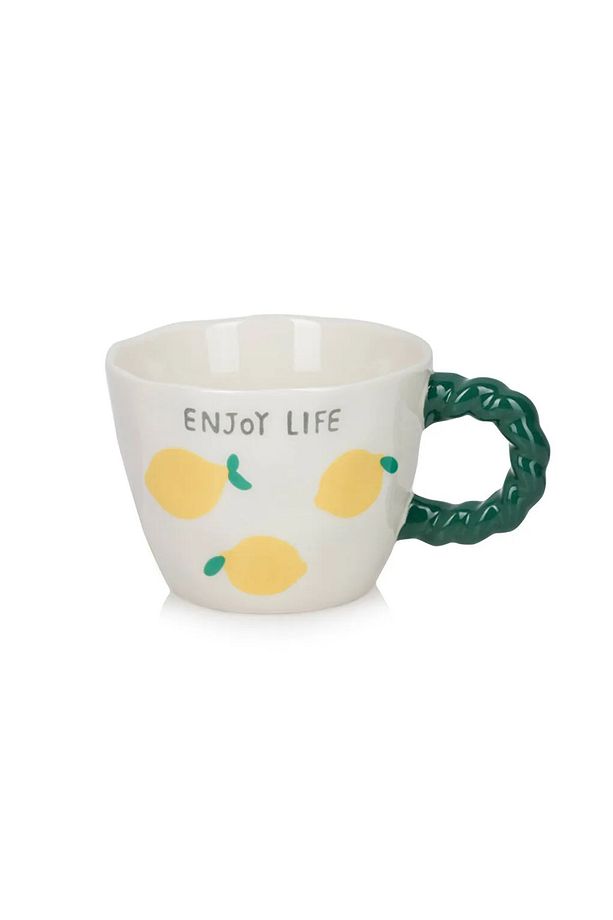 LCW HOME Sarı Limon Baskılı Seramik Kupa 270 Ml - 5