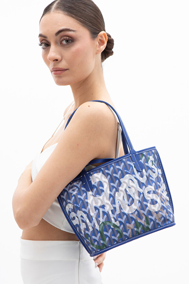 Women's Shoulder Bag Dark Blue Byn2377