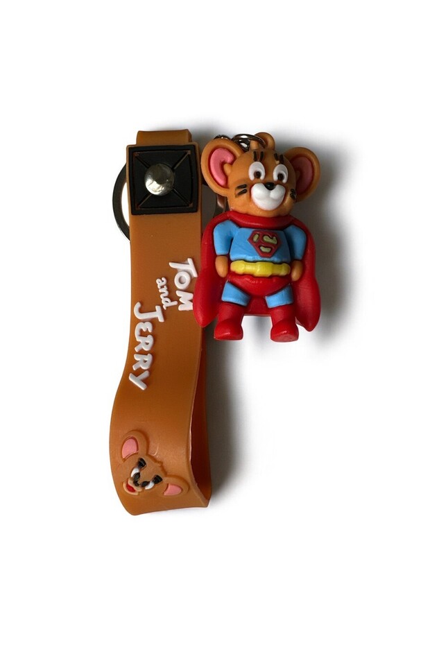 Tom Ve Jerry 2 Adet 3D Çift Anahtarlığı 2 Adet - 3