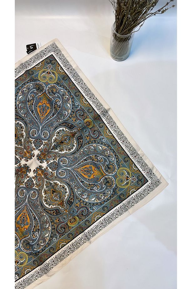 Eşarp - Kadın Etro Desen Kaliteli Soft Eşarp - 1