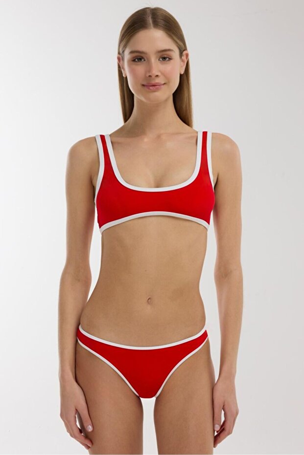 4506 Red Bikini Set - 3